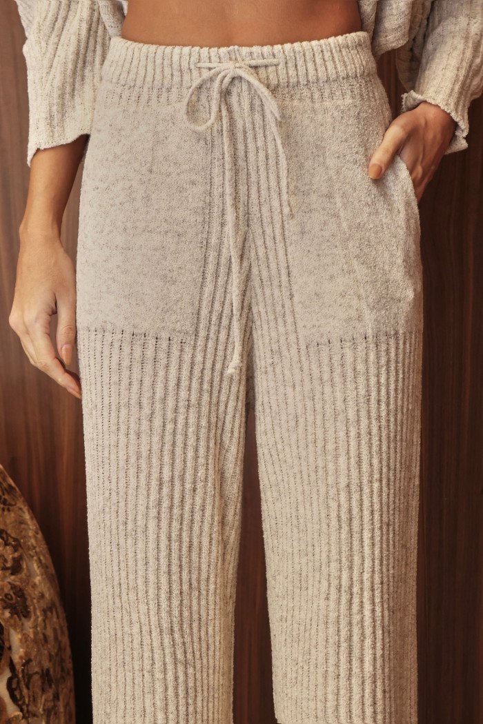 CONJUNTO MARLENE TRICÔ MOUSSE - CRU