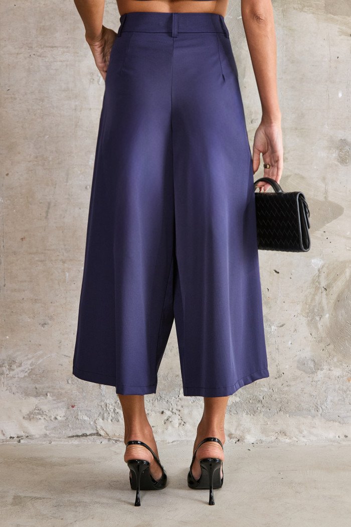CONJUNTO SEATLLE COLETE E PANTACOURT ALFAITARIA - AZUL JEANS