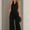 CONJUNTO ARÁBIA CALÇA ALADIM BLUSA CAVA AMERICANA - PRETO