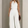 CONJUNTO ARÁBIA CALÇA ALADIM BLUSA CAVA AMERICANA - OFF WHITE