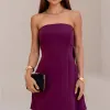 VESTIDO YASMIN T.Q.C ZIPER LAÇO - VINHO