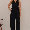 CONJUNTO MELINA CALÇA COM BLUSA TRANSPASSADA - PRETO