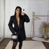 VESTIDO BLAZER TAMARA GLAMOROUS - PRETO