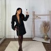 VESTIDO BLAZER TAMARA GLAMOROUS - PRETO