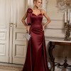VESTIDO DE FESTA SEVILHA ALFAIATARIA PRADA - MARSALA