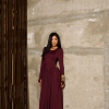 VESTIDO SORAYA MANGA LONGA - VINHO