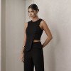 CONJUNTO ANNA ALFAIATARIA DETALHE BOTÃO - PRETO