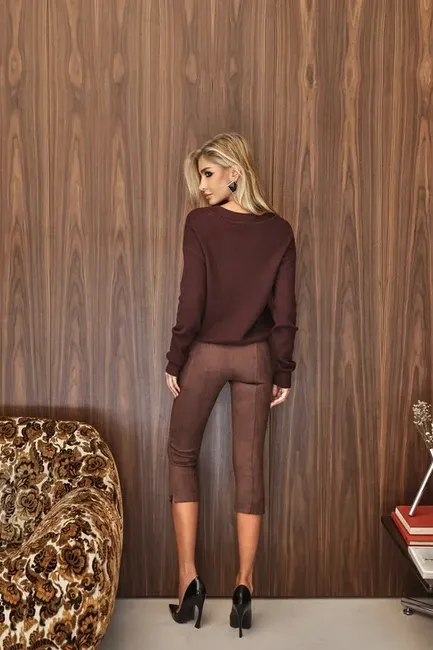 CALÇA MARTHA CORSÁRIO - MARROM