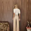 CALÇA JOSIANE CUPRO - AREIA