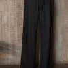 CALÇA MANU CÓS ELÁSTICO - PRETO