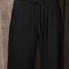 CALÇA MANU CÓS ELÁSTICO - PRETO