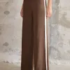 CONJUNTO AMSTERDÃ REGATA E CALÇA LISTRADO - KAKI