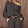 CONJUNTO MARLENE TRICÔ MOUSSE - CHUMBO