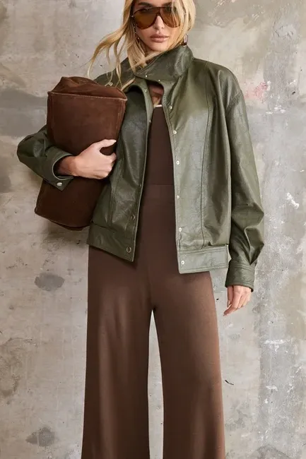 JAQUETA BOMBER COURINO - VERDE MILITAR