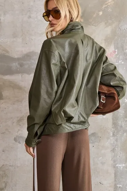 JAQUETA BOMBER COURINO - VERDE MILITAR