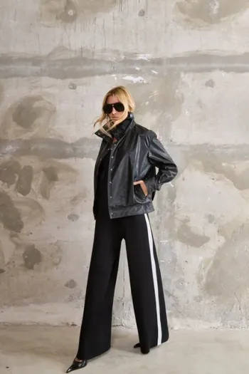JAQUETA BOMBER COURINO - PRETO