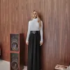 BLUSA LUDMILLA MODAL DEDINHO GOLA - BRANCO