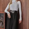 BLUSA LUDMILLA MODAL DEDINHO GOLA - BRANCO