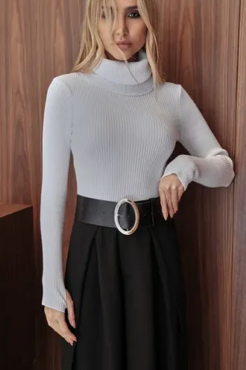 BLUSA LUDMILLA MODAL DEDINHO GOLA - BRANCO