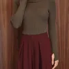BLUSA LUDMILLA MODAL DEDINHO GOLA - VERDE MUSGO