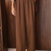 CONJUNTO NOVA YORK BLAZER E CALÇA CÓS LISTRADO - CHOCOLATE