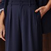 CONJUNTO NOVA YORK BLAZER E CALÇA CÓS LISTRADO - AZUL MARINHO