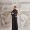 MACACÃO FÁBIA GOLA SEPARADA - PRETO