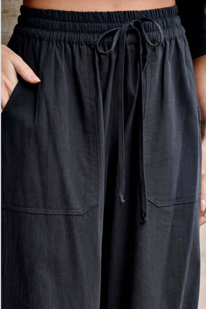CONJUNTO BLUSA E CALÇA JOGGER MIRELLA - PRETO