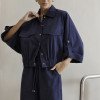 CONJUNTO BLUSA E CALÇA JOGGER MIRELLA - AZUL MARINHO