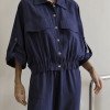 CONJUNTO BLUSA E CALÇA JOGGER MIRELLA - AZUL MARINHO