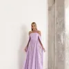 VESTIDO DE FESTA GRÉCIA T.Q.C CAUDA - LILÁS
