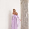 VESTIDO DE FESTA GRÉCIA T.Q.C CAUDA - LILÁS