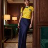 SAIA CETIM SUPER LONG BRASIL COLEÇÃO BRASILCORE - AZUL MARINHO