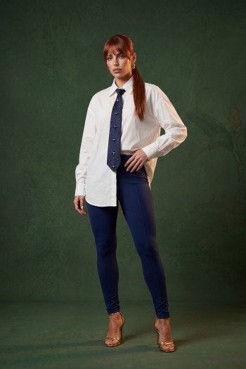 CALÇA LEGGING GABRIELA BASIC COPA COLEÇÃO BRASILCORE - AZUL