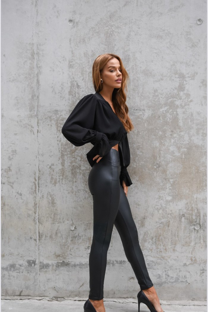 CALÇA MANUELLY SKINNY COURINO - PRETO