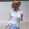 CONJUNTO MAYA CAMISA E SHORT SAIA MOLETINHO - OFF WHITE