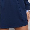 CONJUNTO MAYA CAMISA E SHORT SAIA MOLETINHO - AZUL MARINHO