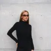BLUSA BARILOCHE TRICÔ INTERNO FLUFFY - PRETO
