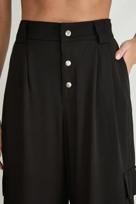 CALÇA MILENA CARGO ALFAITARIA - PRETO