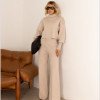 CONJUNTO GEÓRGIA BLUSA E CALÇA MODAL - AREIA