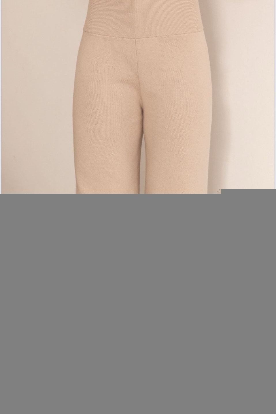 CONJUNTO GEÓRGIA BLUSA E CALÇA MODAL - AREIA