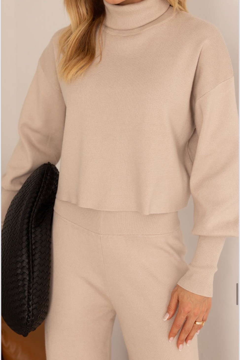 CONJUNTO GEÓRGIA BLUSA E CALÇA MODAL - AREIA