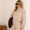 CONJUNTO GEÓRGIA BLUSA E CALÇA MODAL - AREIA