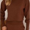 CONJUNTO GEÓRGIA BLUSA E CALÇA MODAL - CARAMELO