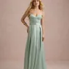 VESTIDO DE FESTA T.Q.C CORSET COM FAIXA LAÇO IVANA - VERDE MENTA