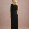 VESTIDO DE FESTA FILIPINAS JERSEY - PRETO