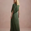 VESTIDO DE FESTA FILIPINAS JERSEY - VERDE OLIVA