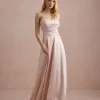 VESTIDO DE FESTA BRENDA T.Q.C LONGO FENDA - ROSA