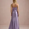 VESTIDO DE FESTA ELLEN CREPE PRADA - LILÁS