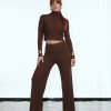 CONJUNTO KARINA ML MODAL GLAMOROUS - MARROM